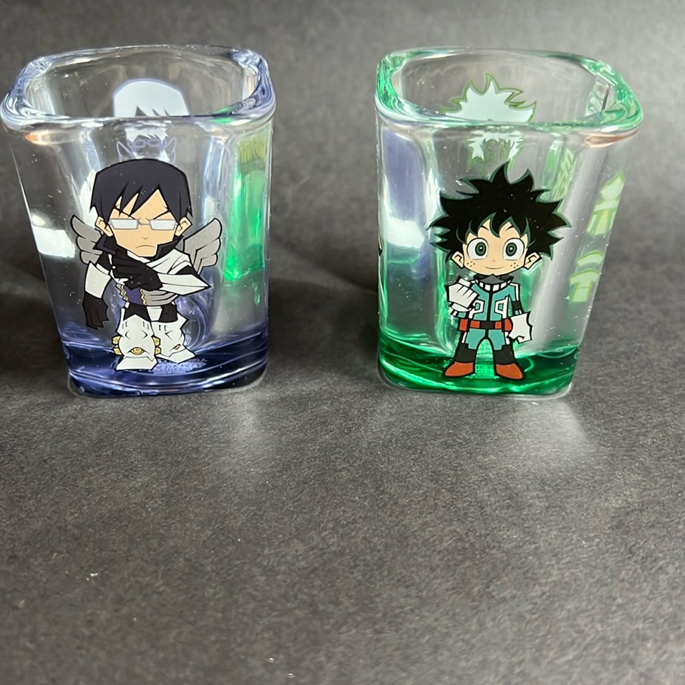My Hero Academia Bundle of 2 Shot Glasses
